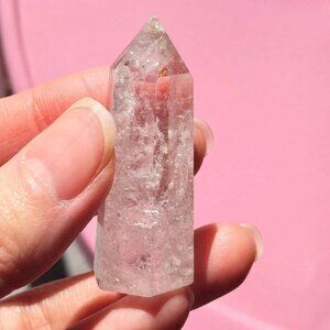 Clear Quartz Obelisks/White Quartz Tower Point